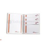 Carterita con block adhesivo y 4 banderitas | Articulos Promocionales