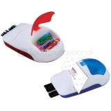 Cepillo para teclado con portatarjetero y clips | Promocionales