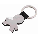 Llavero metalico con curpiel en forma de niño | Articulos Promocionales