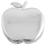 Portabolsas metalico cromado en forma de manzana | Articulos Promocionales