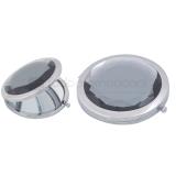 Espejo metalico doble de bolsillo | Articulos Promocionales