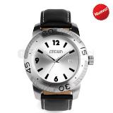 Reloj de pulso con caja metalica plateada | Articulos Promocionales