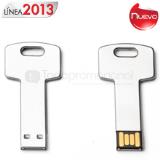 Memoria usb de 4gb metallica tipo llave | Articulos Promocionales