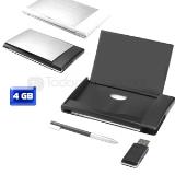 Memoria usb  targetero 4 gb con boligrafo | Articulos Promocionales