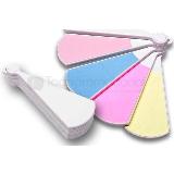 Abanico de 4 limas de colores | Promocionales