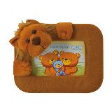 Portarretratos de peluche modelo lion frame | Articulos Promocionales