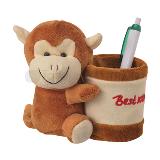 Porta lapices de peluche modelo monito | Articulos Promocionales
