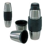 Termo metalico con vasos | Articulos Promocionales