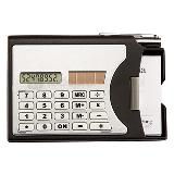 Calculadora wallet con tarjetero y boligrafo | Articulos Promocionales