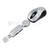 Mini mouse usb con 2 puertos | Articulos Promocionales