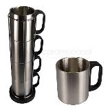 Set de 4 tazas tasse | Articulos Promocionales
