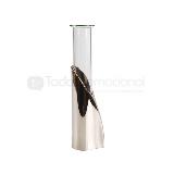 Miniflorero de vidrio con base metalica | Articulos Promocionales