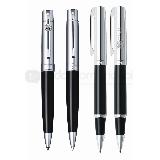 Set sheaffer 300 cromo pulido negro ct  | Articulos Promocionales