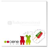 4" x 4"  notas adhesivas  de 25 hojas | Articulos Promocionales