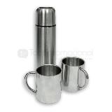 Set de regalo con termo bala de 500 ml y 2 tazas | Promocionales