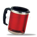Taza termica de acero inoxidable con exterior de plastico | Articulos Promocionales