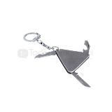 Navaja metálica triangular con destapador | Articulos Promocionales