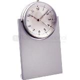 Reloj metálico giratorio con portarretrato | Articulos Promocionales