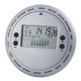 Reloj con hora mundial,calendario y termometro | Articulos Promocionales