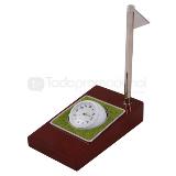 Reloj de escritorio con pluma metalica | Articulos Promocionales