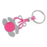 Llavero metalico esmaltado con caucho | Articulos Promocionales