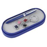 Set de pluma esmaltada con llavero metalico esmaltado | Articulos Promocionales
