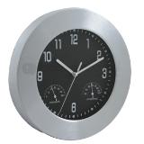 Reloj metalico de pared con termometro e hidrometro | Articulos Promocionales