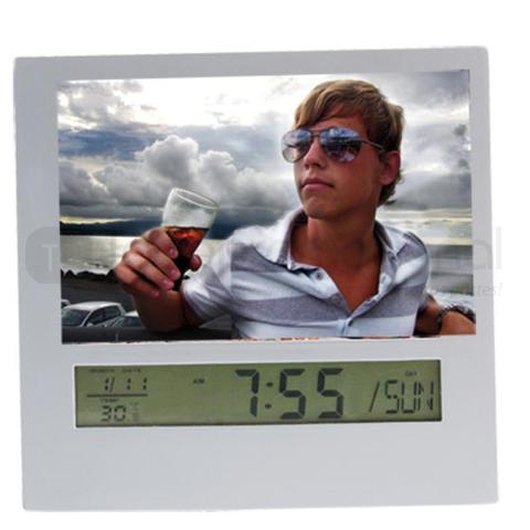 PORTARRETRATO CON RELOJ AUREO | Articulos Promocionales
