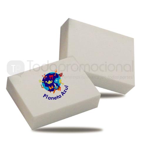 GOMA BLANCA PARA GRAFITO DE  3 X 4 CM | Articulos Promocionales